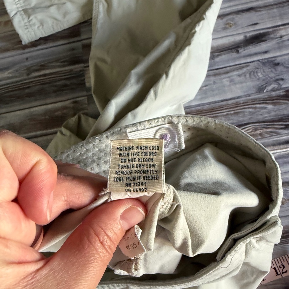 L.L. Bean Women's Size Khaki Comfort Trail Adjustable Waist Pants - Picture 8 of 12